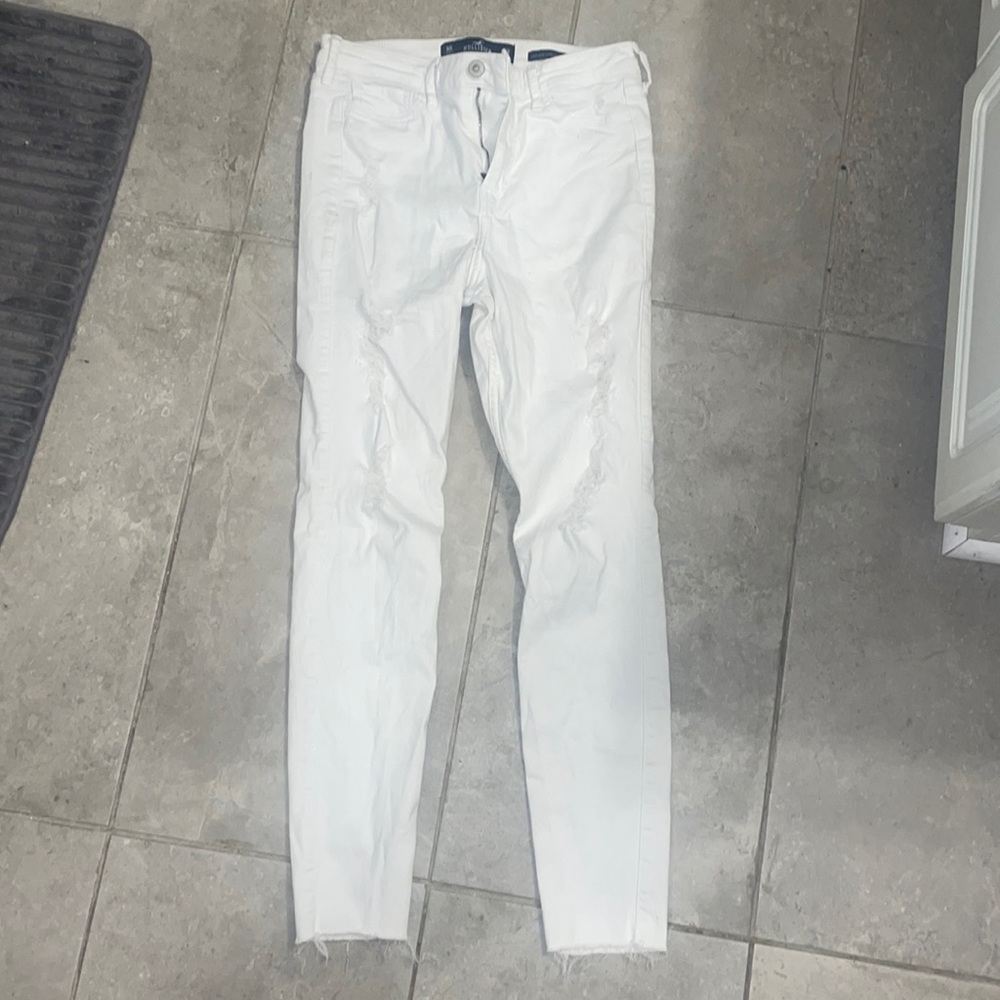 White Hollister Jeans